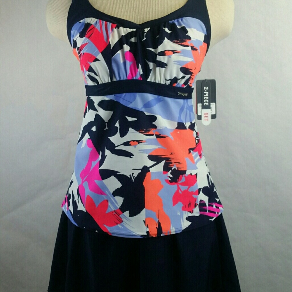 New ZEROEXPOSURE Womens Tankini set swim suit 12